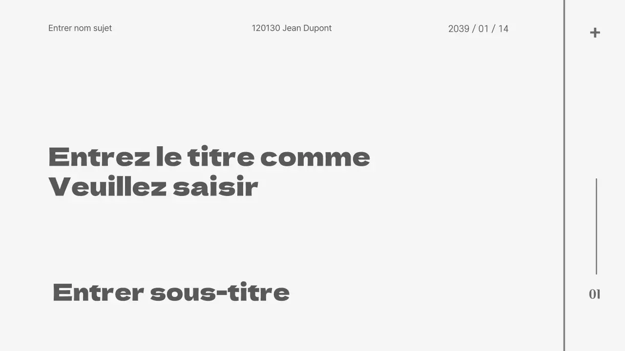 Présentations émotionnelles