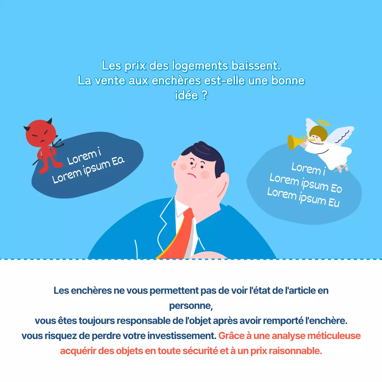 Conseils pour l'achat d'un appartement bleu clair