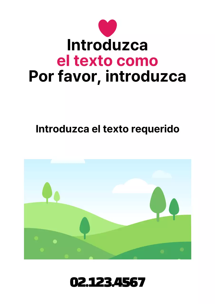 Promoción sencilla con ilustración y foto de un corazón negro y rosa