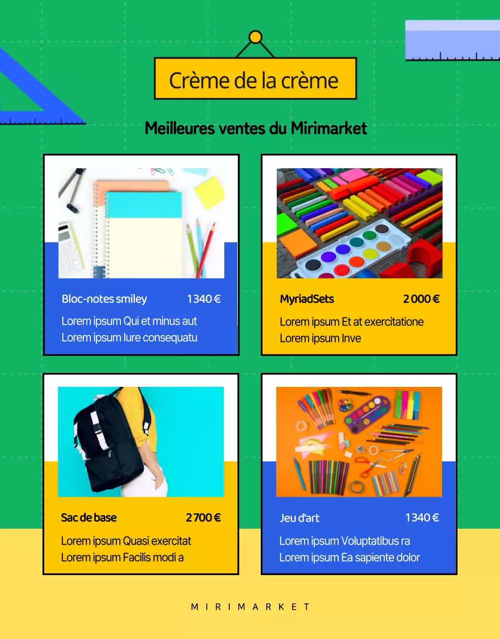Un tour d'horizon coloré et illustré de nos articles préférés pour la rentrée scolaire.