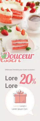 Gâteau sucré