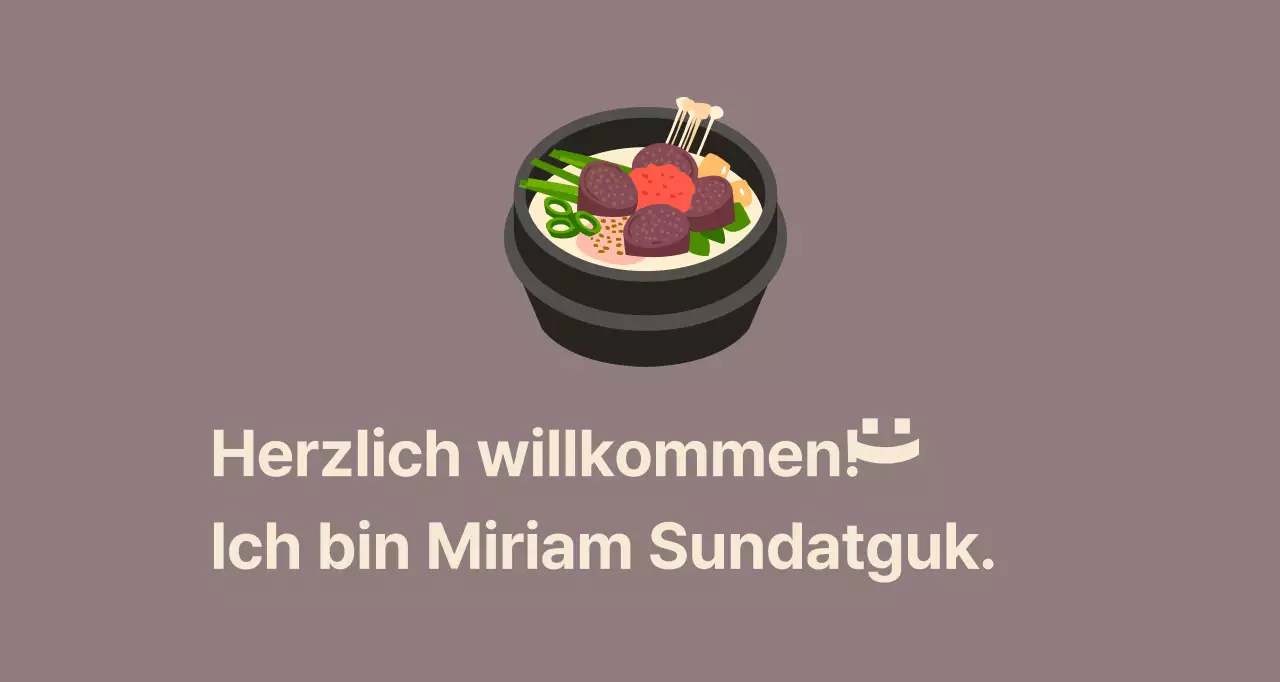 Sundaegukbap-Restaurant Balsat mit Sundaeguk auf einem Hintergrund aus roten Bohnen