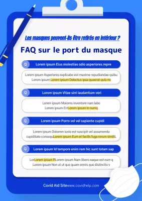 Un guide de poche illustré, bleu et jaune, pour répondre aux questions de santé de tous les jours.