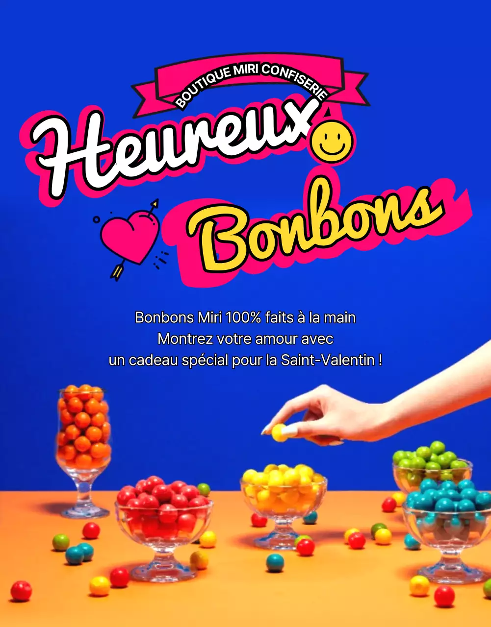 Une introduction décontractée et colorée aux bonbons faits à la main.