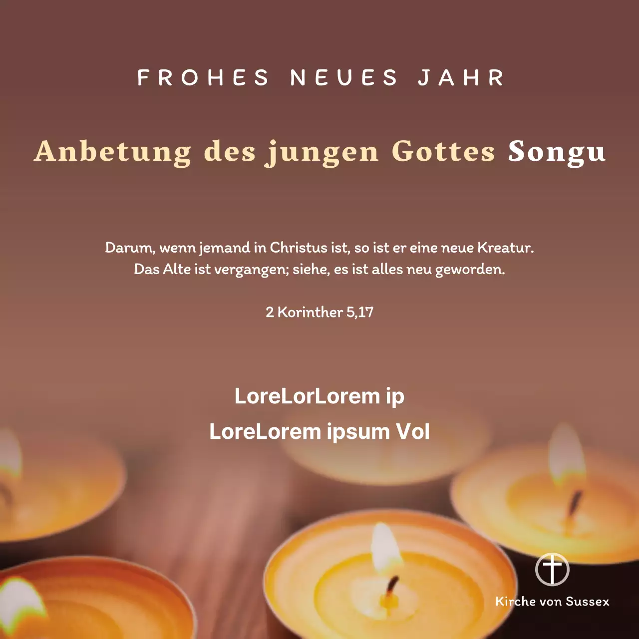 Anbetung des jungen Gottes Songu