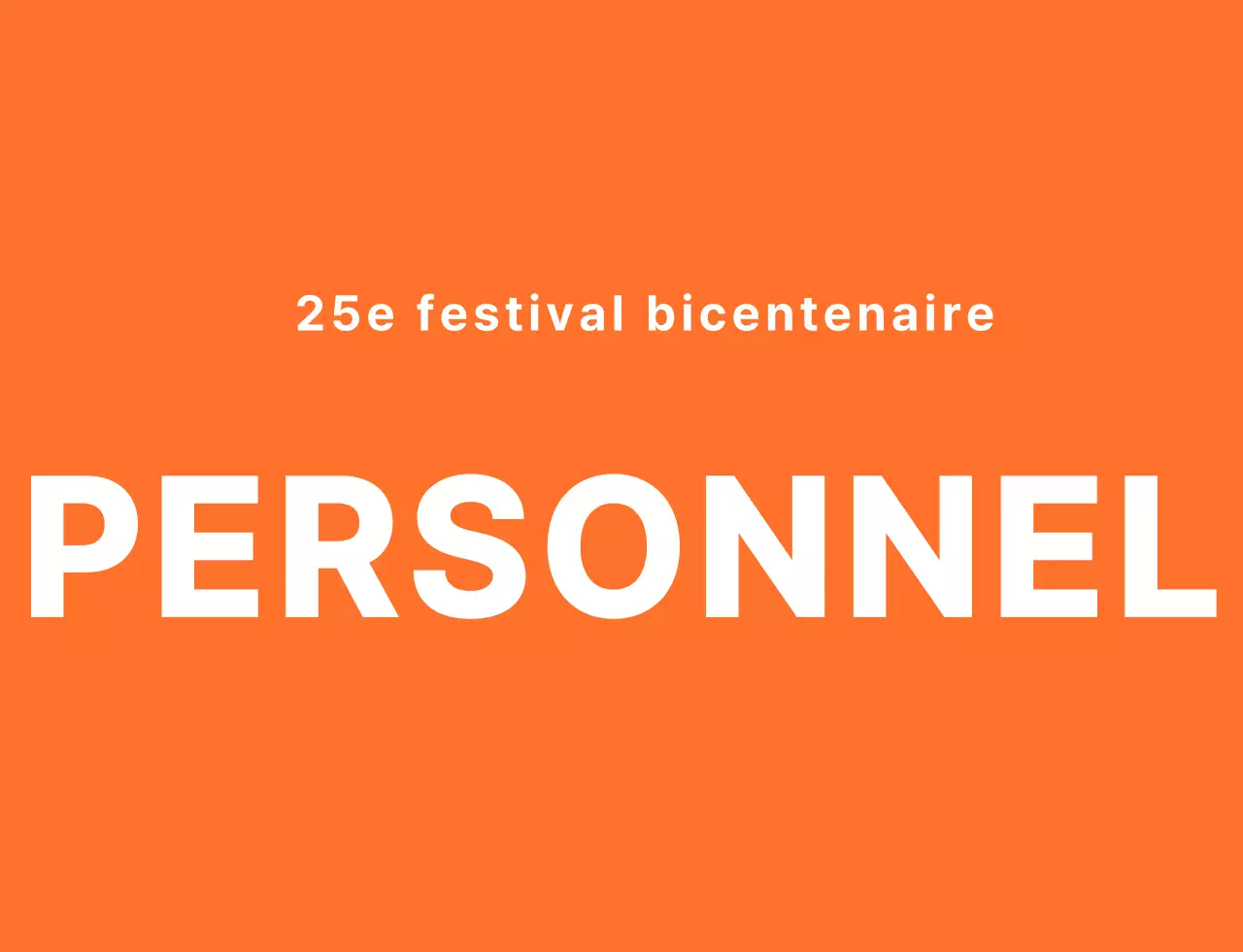 T-shirt pour le personnel du festival de l'école secondaire dans un style épuré, orange et blanc, avec un logo en forme d'emblème