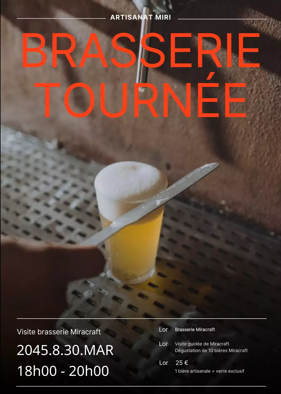 Brown Brewery Tour EventsPopup