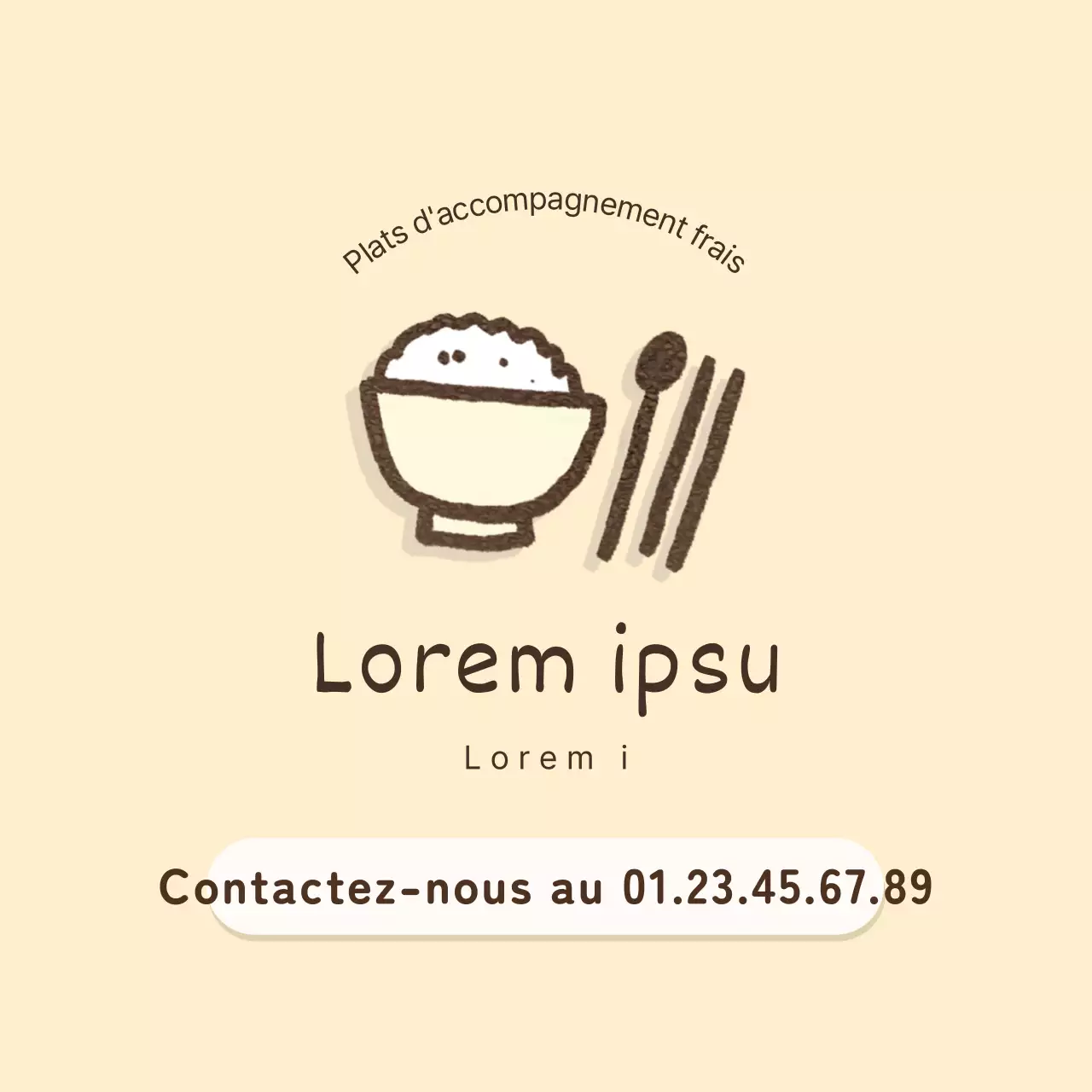 Mignons autocollants pour épiceries fines