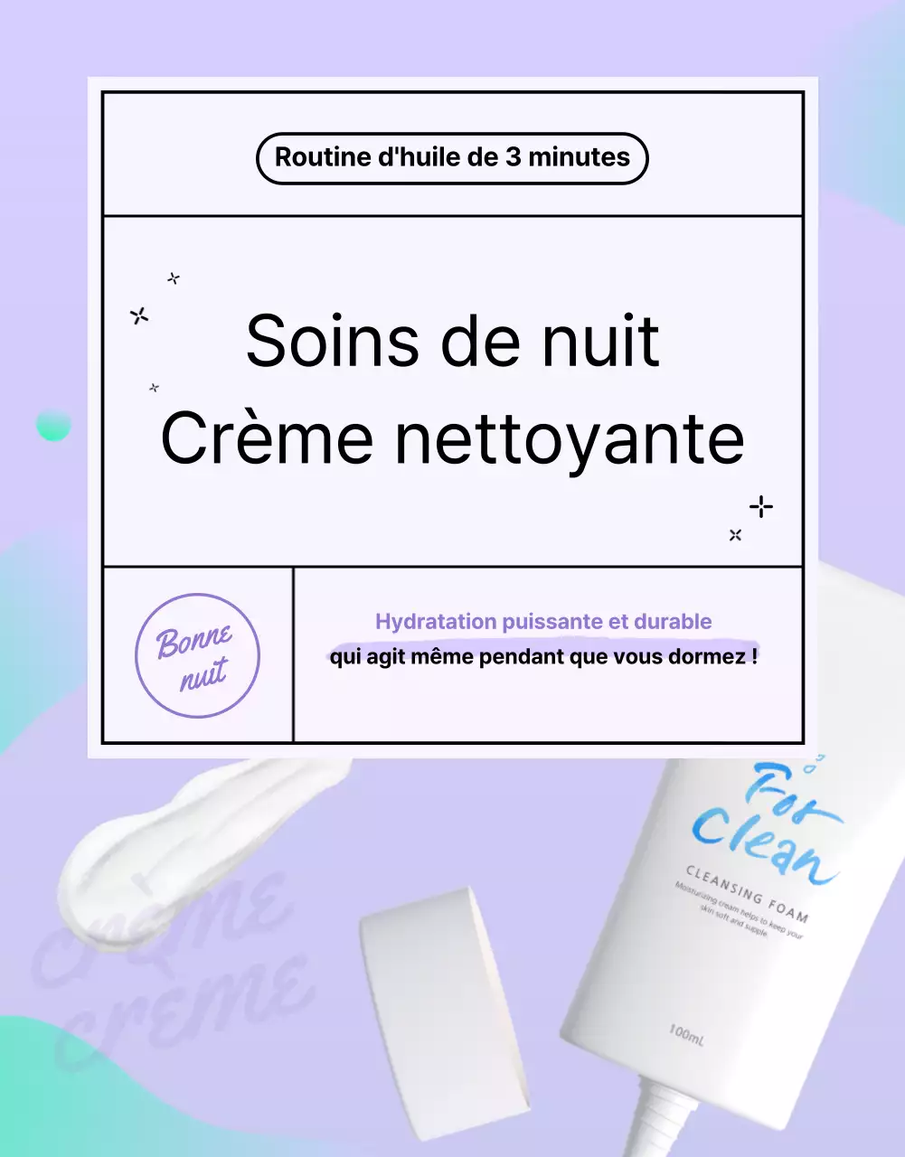 Crème démaquillante Goodnight Care