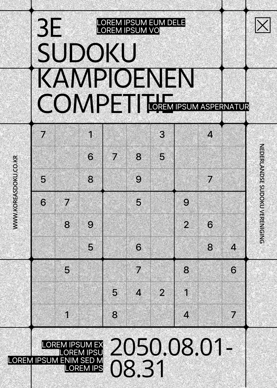 Gids voor de Sudoku Champions League in grijze ruis