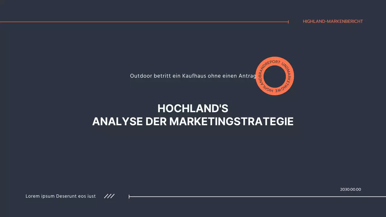 Ordentlicher Klassenzuweisungsbericht in navy orange