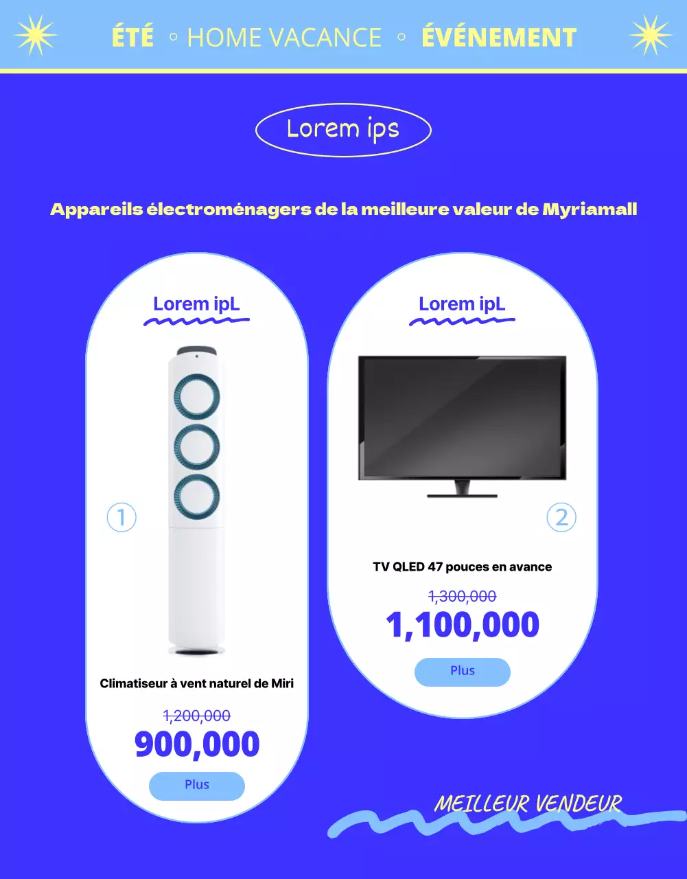 Exposition spéciale "Homecoming" avec des illustrations bleues et froides