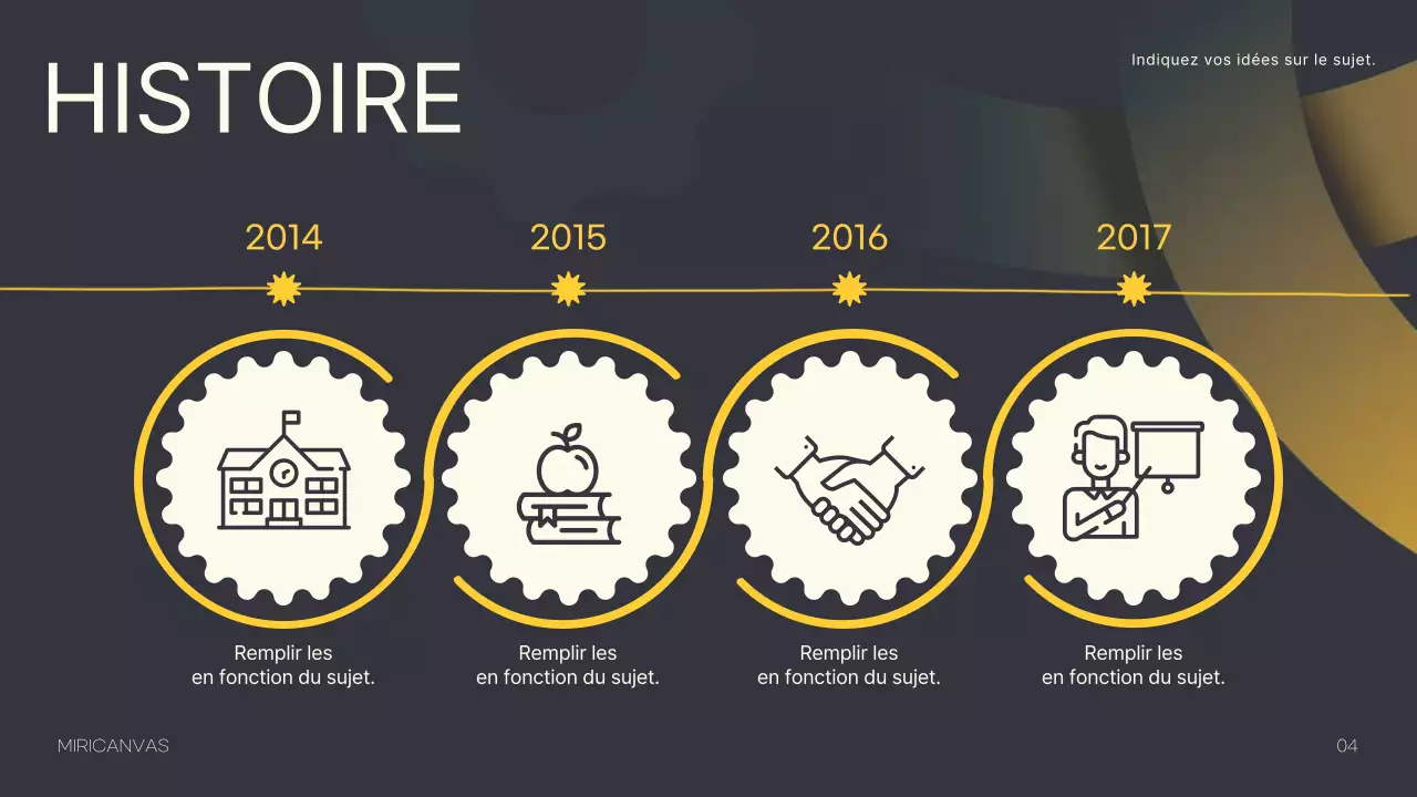 Une pipette à roue dentée avec une ligne jaune pointant vers un fond noir