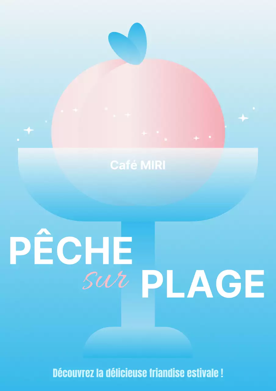 Une série de communications marketing mettant en scène des illustrations de fruits d'été