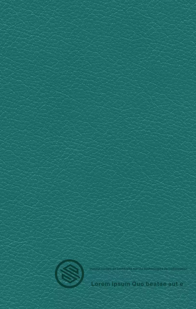 Couverture de l'agenda officiel du gouvernement avec le logo de l'Institut d'Haïti