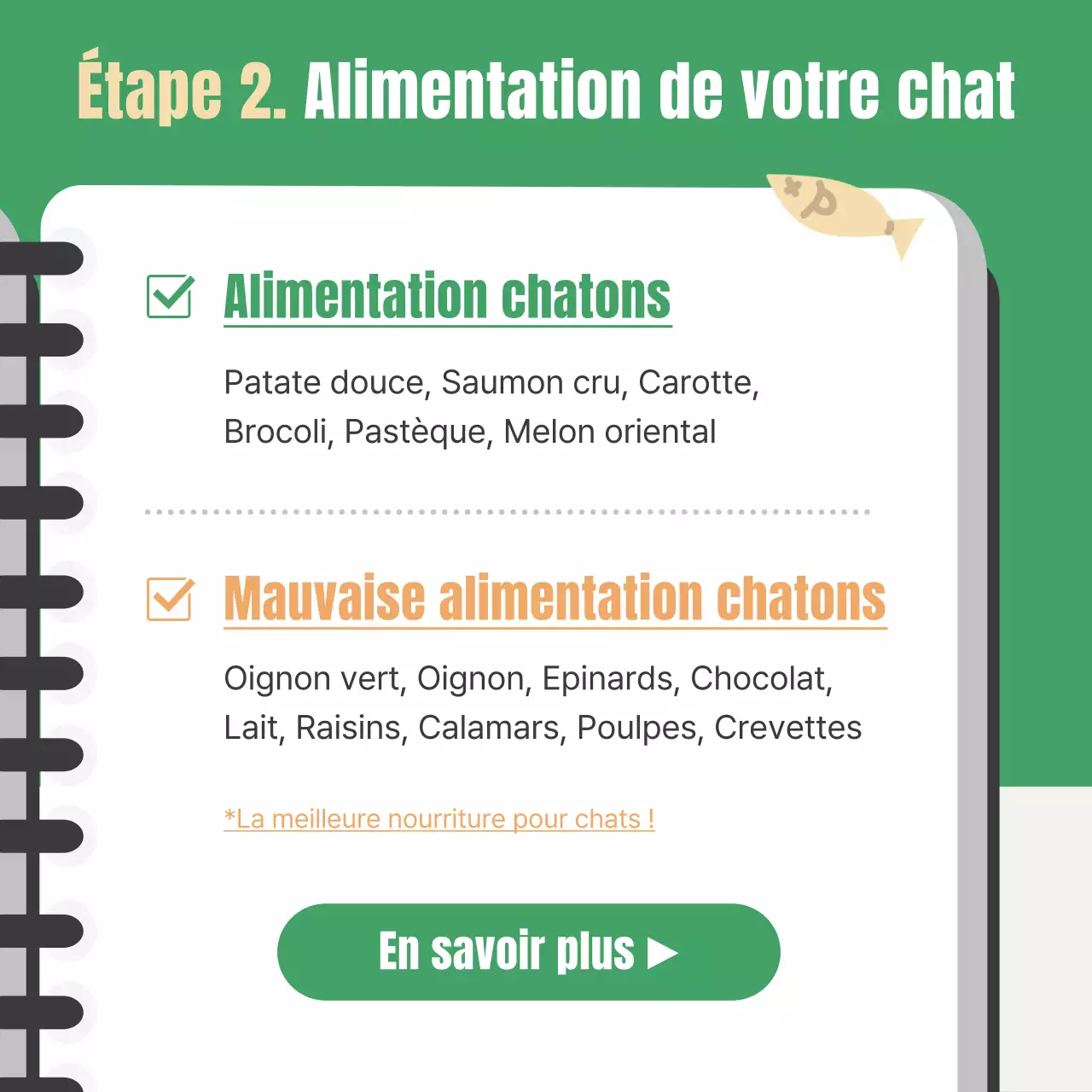 À propos de l'examen de certification des litières pour chat vertes et orange