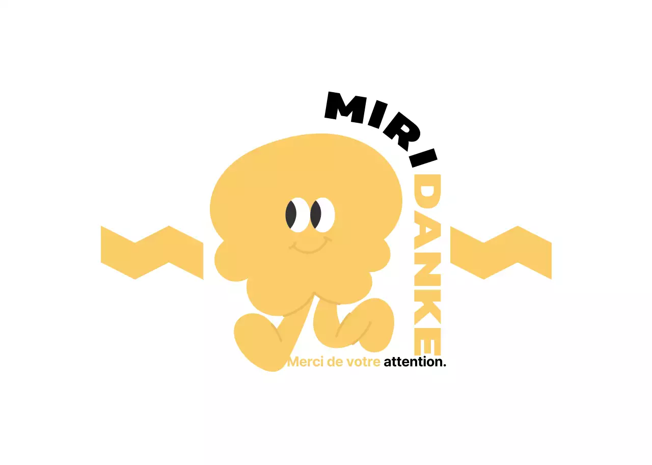 Autocollants d'appréciation des clients avec de jolis personnages illustrés en jaune et rose