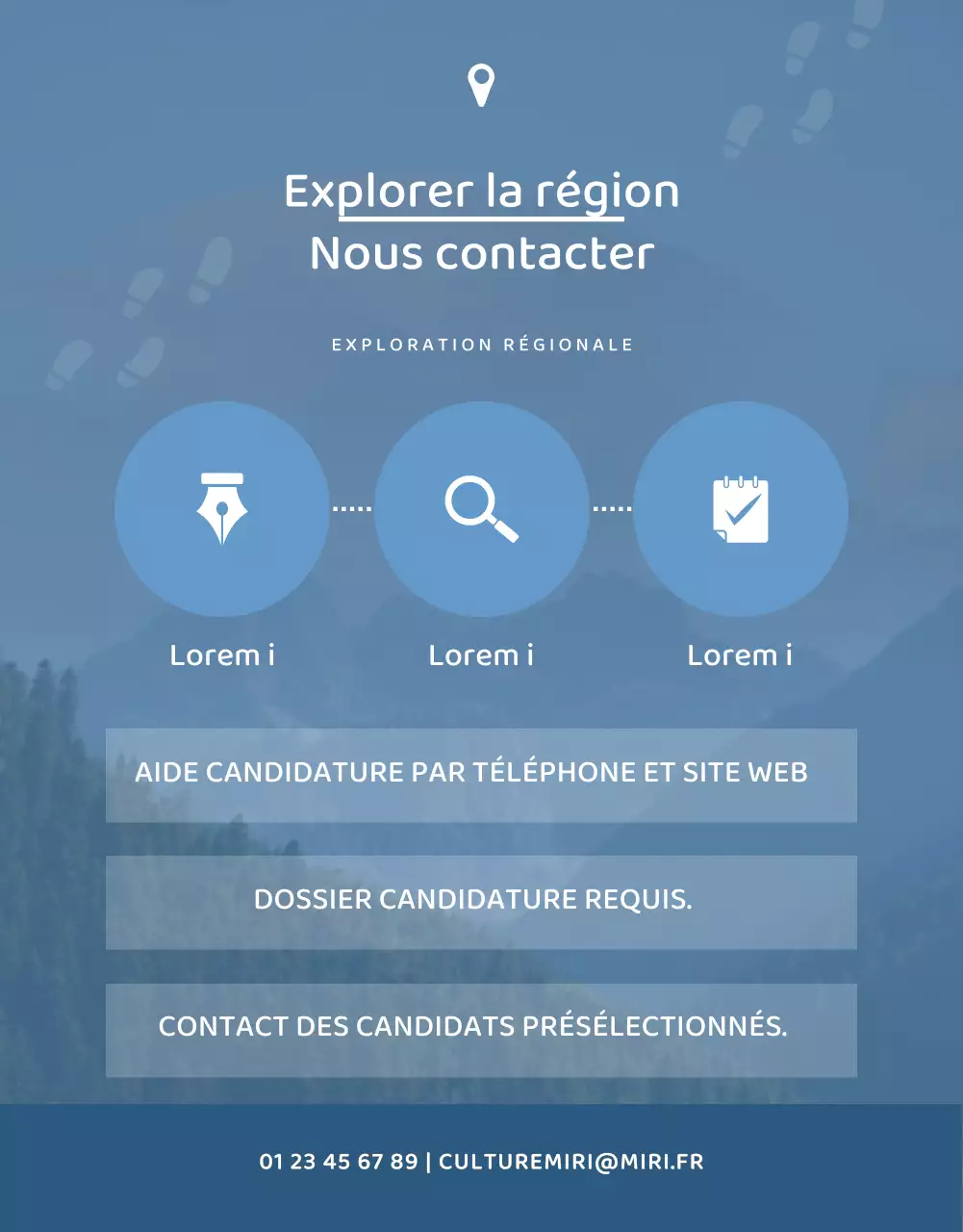 Programme d'exploration de la zone conceptuelle Polaroid en vert clair et jaune