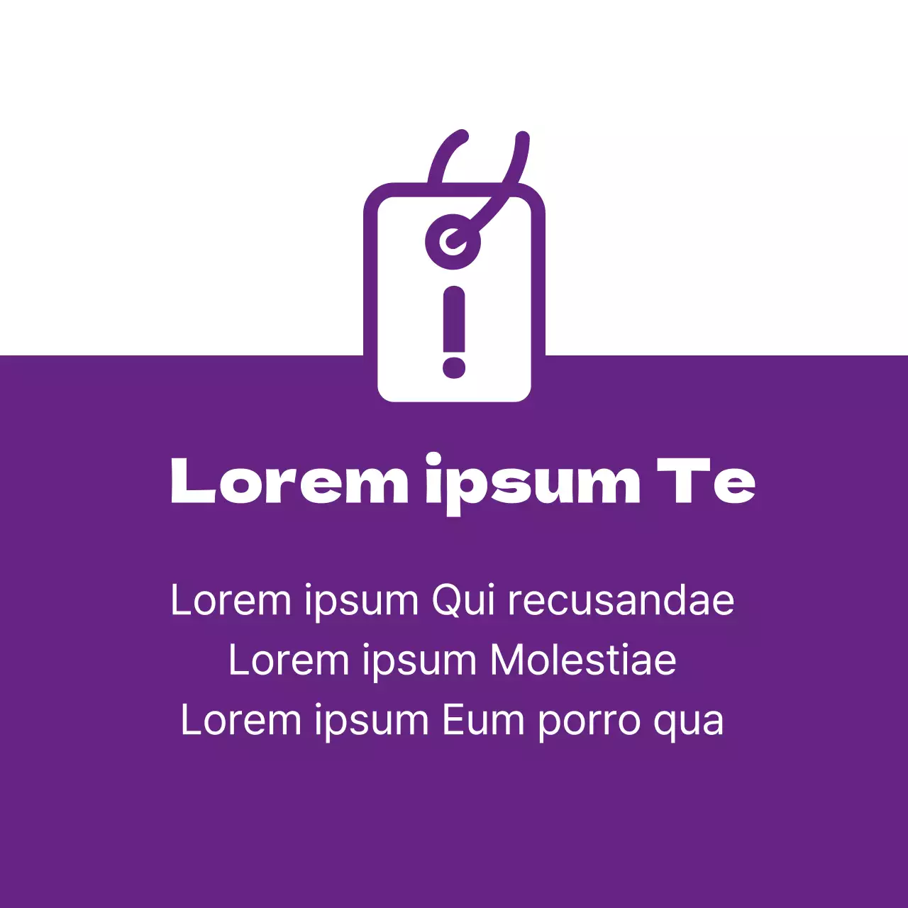 Pas de retour lors de l'enlèvement des étiquettes