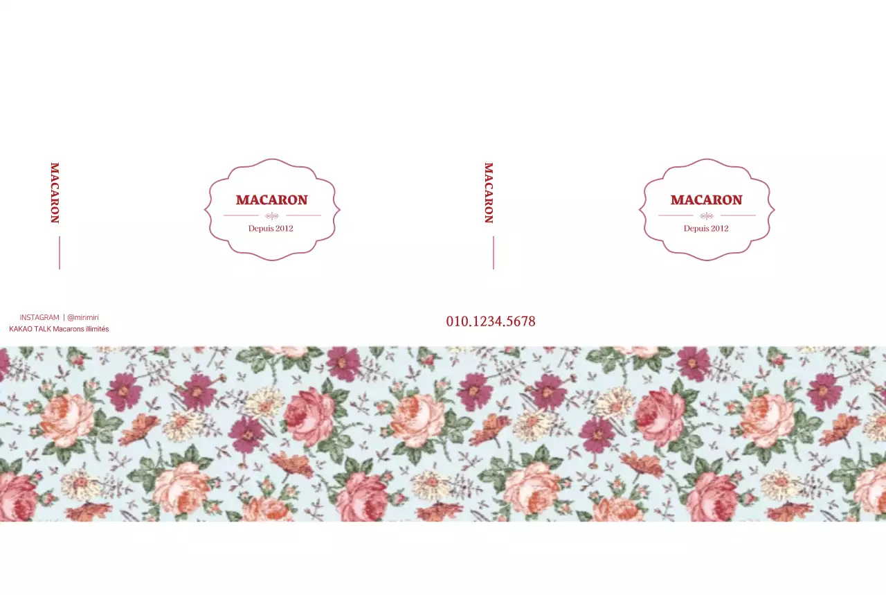 Sac en papier_médium_floral