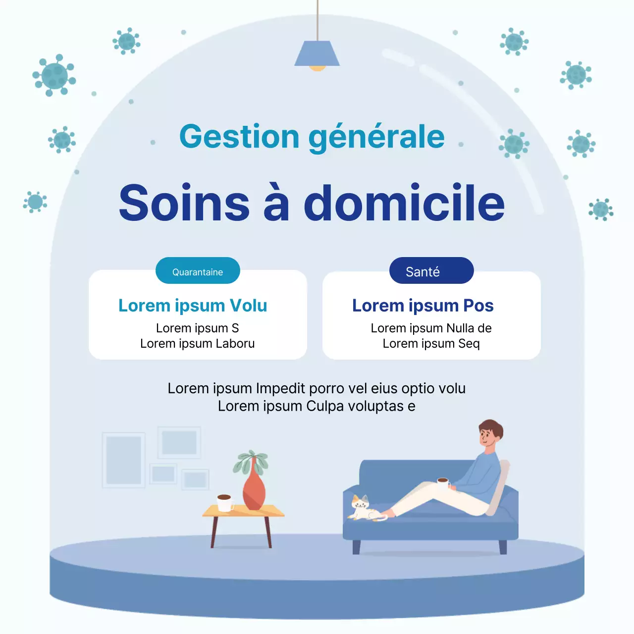 Contenu du traitement à domicile contre le coronavirus de Bluetone