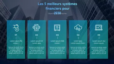 Infographie de l'agenda sur le thème de la ville bleue