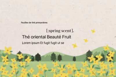Le parfum du printemps