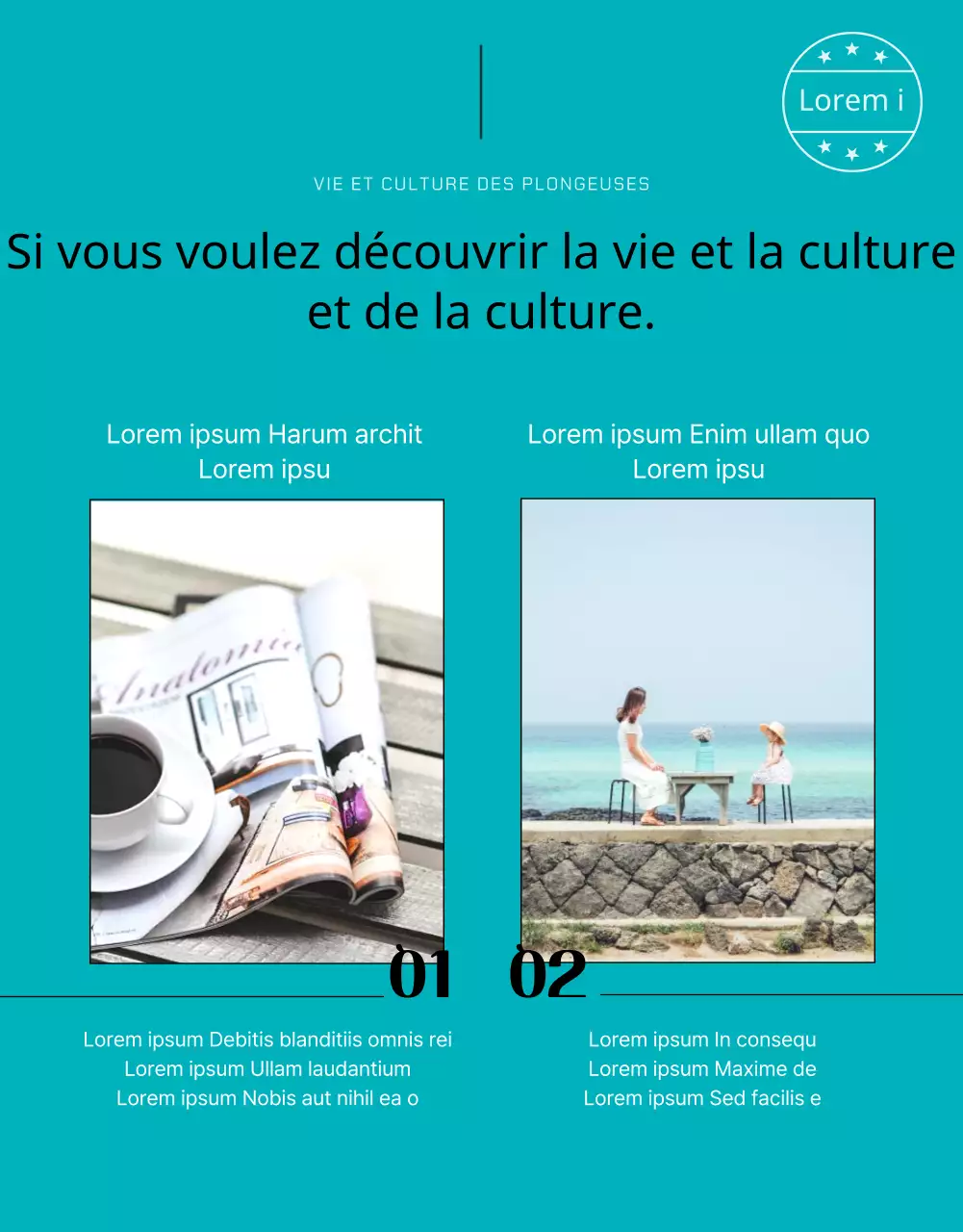 Un projet bleu et simple de financement de la culture haenyeo et de la pêche au poisson salé