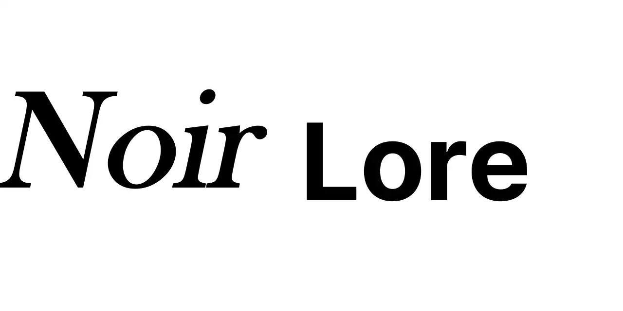 Logo simple et élégant avec variation de texte en noir