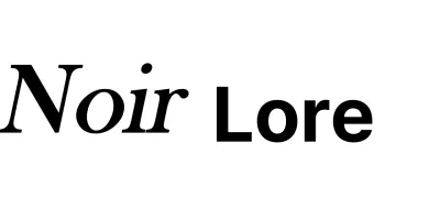 Logo simple et élégant avec variation de texte en noir