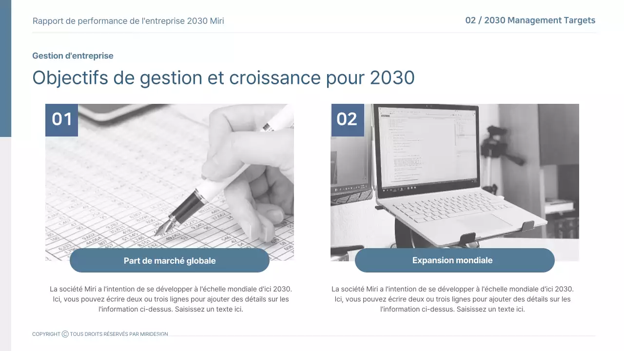Modèle de fiche d'évaluation 2030