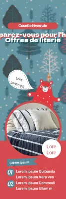 Offres de couettes pour l'hiver