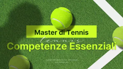Introduzione al concetto di campo da tennis verde mosse speciali per il tennis