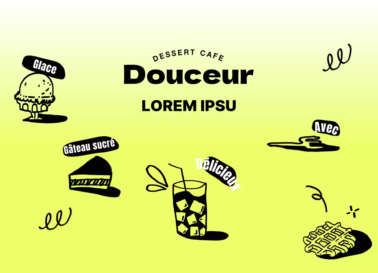 Un festival de musique d'été simple et étincelant, en bleu et violet