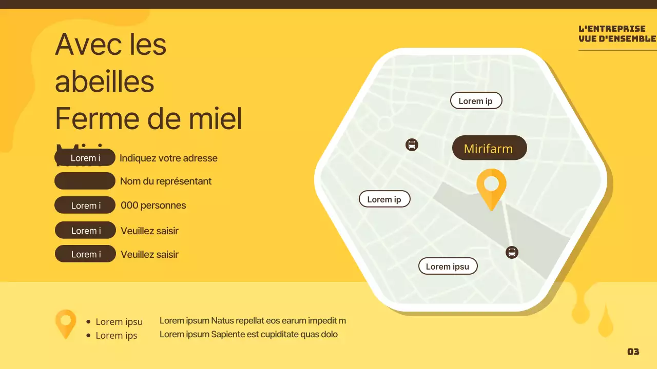 Une introduction aux ruchers jaunes, brillants et joyeux