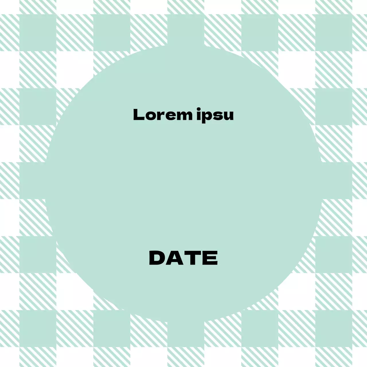 Etiquettes de cuisine à carreaux