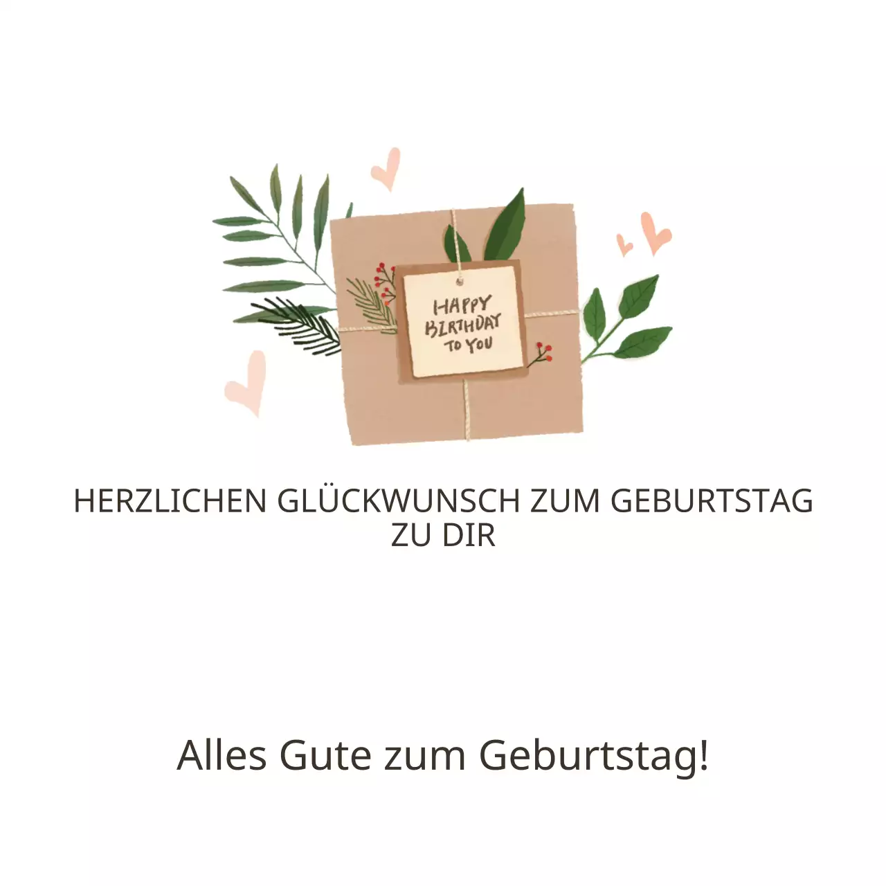 Alles Gute zum Geburtstag