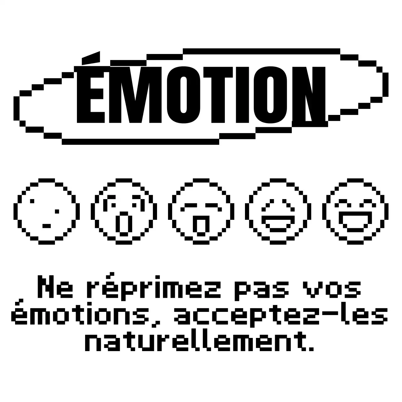 Illustration de points mignons et branchés et combinaison de texte en noir Pour des articles personnalisés