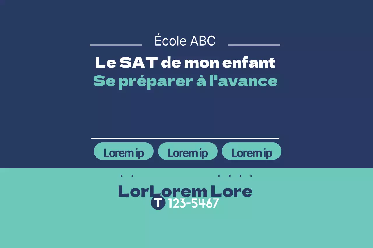 Le SAT de mon enfant