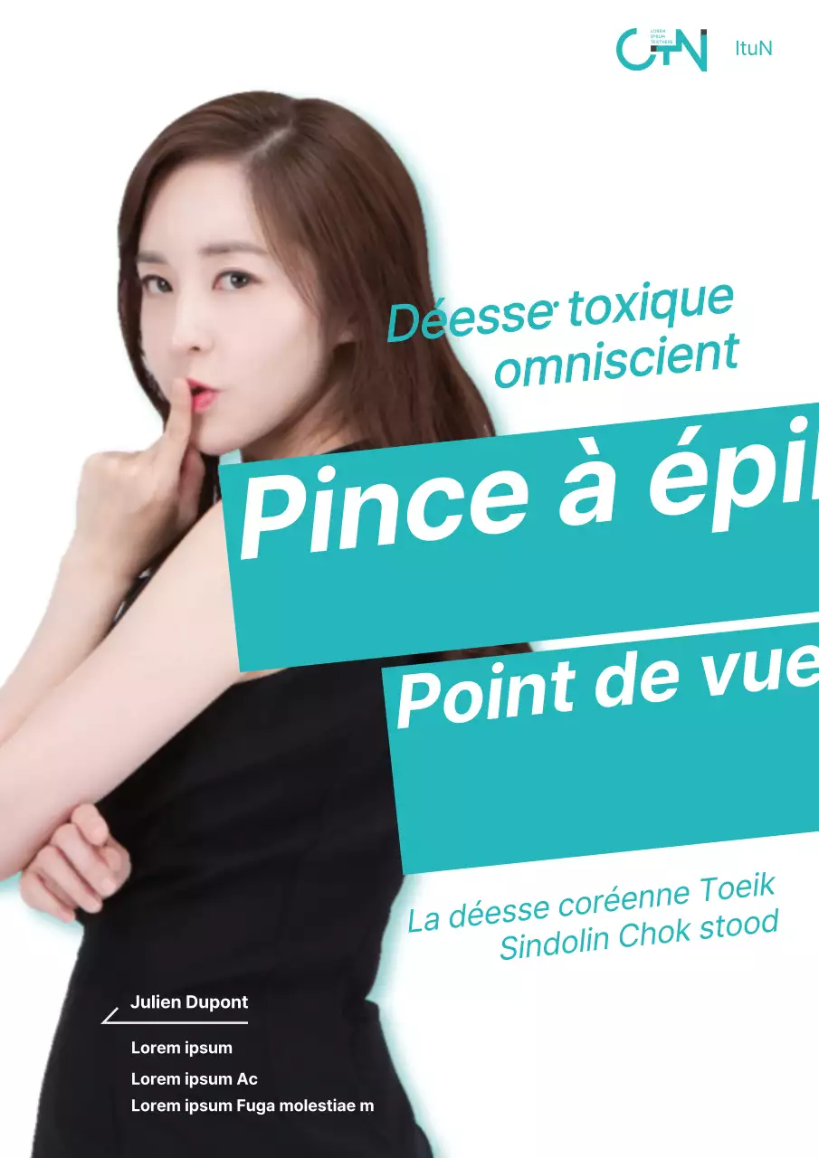 Promouvoir les cours d'été à l'aide de photos vertes et menthe d'étudiants enthousiastes.