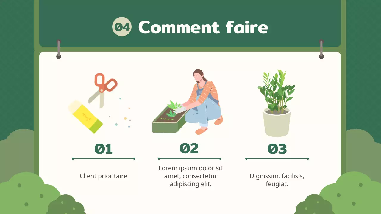 Cultiver une jardinière avec le concept du carnet de croquis abstrait