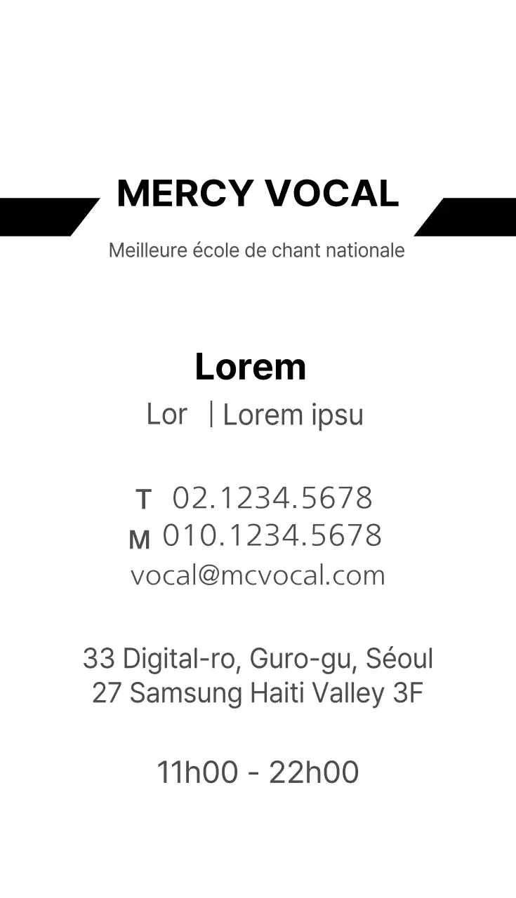 MERCY VOCAL