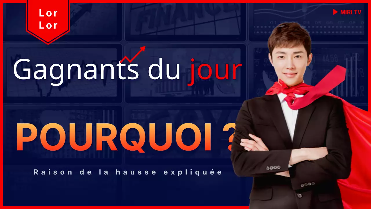 Un guide simple de l'analyse boursière en rouge et bleu marine post