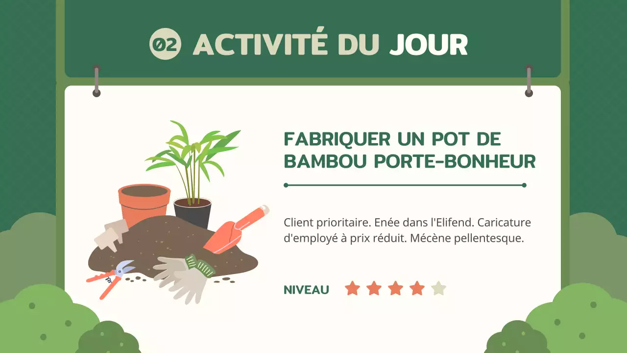 Cultiver une jardinière avec le concept du carnet de croquis abstrait