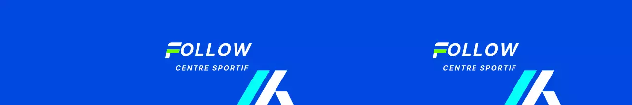 Conception forte et attrayante avec des dégradés de bleu clair et de bleu