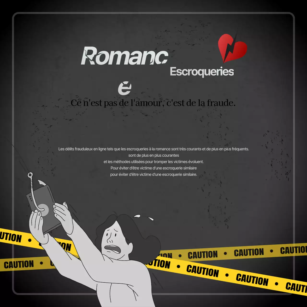 Comment faire face à la nouvelle forme de criminalité que constituent les escroqueries aux romans d'amour à thème sombre ?