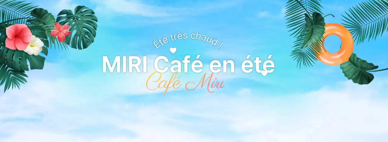 Concept d'été frais en bleu clair