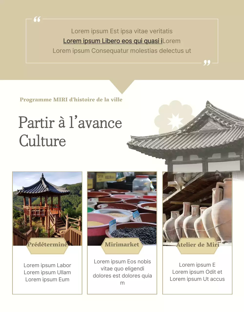 Un poster traditionnel apaisant avec une finition en porcelaine ivoire.