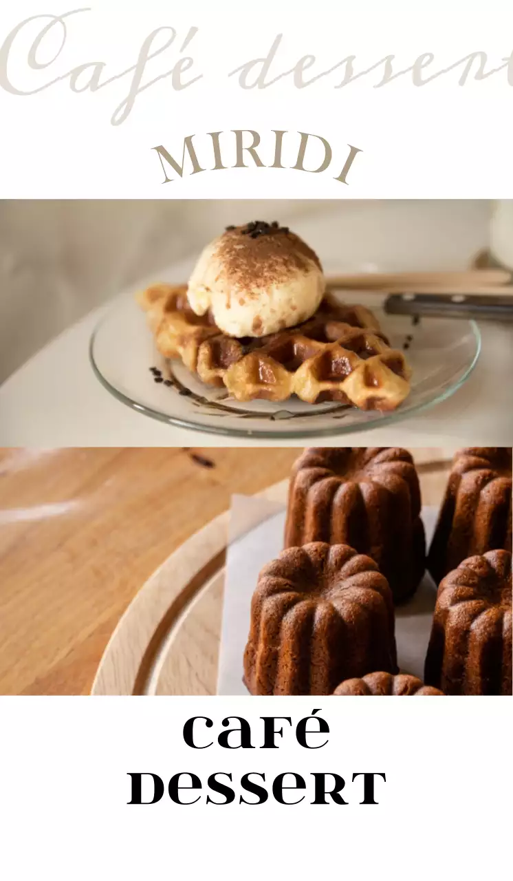 Matériel promotionnel pour un café brunch émotionnel