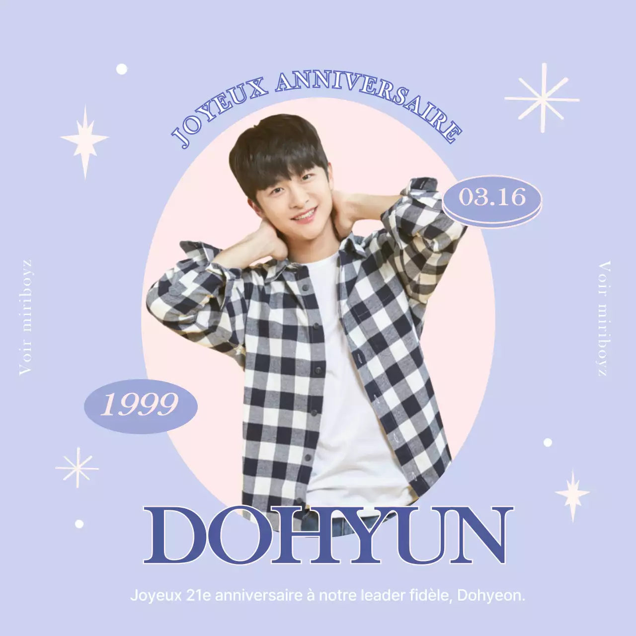 Détails de l'événement de célébration de l'anniversaire de l'idole mauve et rose